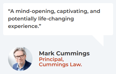 A testimonial from Mark Cummings